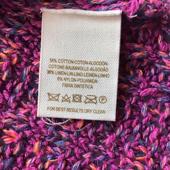 Free People Cotton & Linen Crop Sweater - size S - Picture 8 of 8